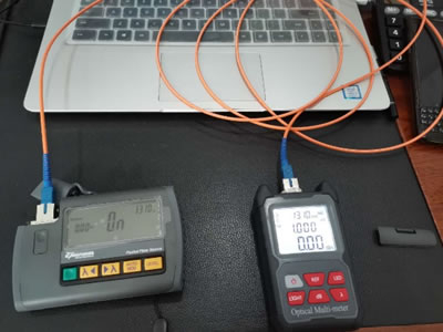 如何用翠鸟kingfisher光源校准光功率计